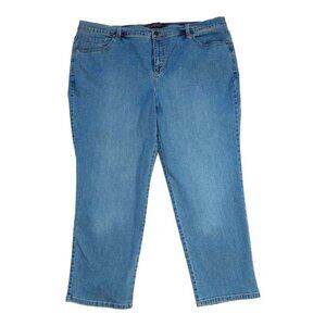 Gloria Vanderbilt Amanda Jean Plus 22W Short Straight Leg Inseam 27.5"